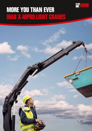 हाइड्रोलिक लोडिंग क्रेन Hiab X-HiPro 122 E-2