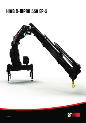 हाइड्रोलिक लोडिंग क्रेन Hiab X-HiPro 558 EP-5