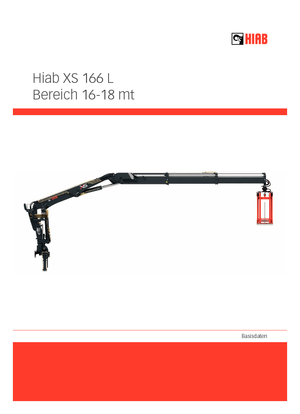 हाइड्रोलिक लोडिंग क्रेन Hiab XS 166 DLS-5 HIPRO CD