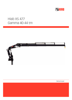 हाइड्रोलिक लोडिंग क्रेन Hiab XS 477 E-8 HIPRO CD