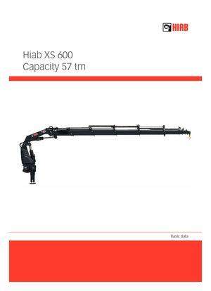 हाइड्रोलिक लोडिंग क्रेन Hiab XS 600 E-6 HIPRO JIP 165 X-3