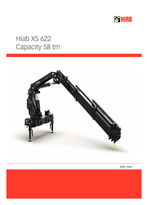 हाइड्रोलिक लोडिंग क्रेन Hiab XS 622 E-6 HIPRO