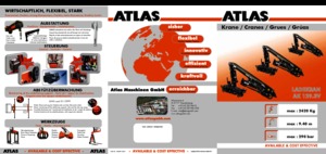 हाइड्रोलिक लोडिंग क्रेन Atlas AK 129.3 V A11