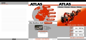 हाइड्रोलिक लोडिंग क्रेन Atlas AK 130.2 VGL A15