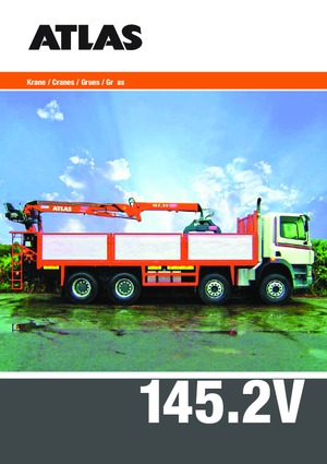 हाइड्रोलिक लोडिंग क्रेन Atlas AK 145.2 V A12