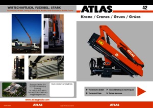हाइड्रोलिक लोडिंग क्रेन Atlas AK 42.2