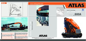 हाइड्रोलिक लोडिंग क्रेन Atlas AK 800 A7