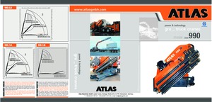 हाइड्रोलिक लोडिंग क्रेन Atlas AK 990.4