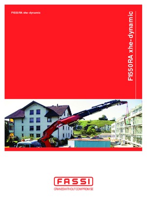 हाइड्रोलिक लोडिंग क्रेन Fassi F 1550 RA 2.26 xhe-dynamic