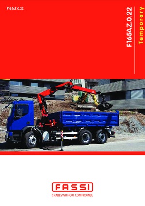 हाइड्रोलिक लोडिंग क्रेन Fassi F 165 AZ 0.22 e-active