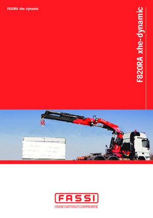 हाइड्रोलिक लोडिंग क्रेन Fassi F 820 RA 2.24 xhe-dynamic