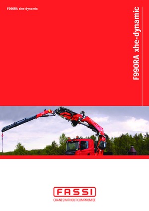 हाइड्रोलिक लोडिंग क्रेन Fassi F 990 RA 2.26 xhe-dynamic