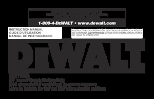 इम्पैक्ट ड्राइवर और रिंच DEWALT DWMT70774