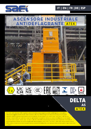 इंडस्ट्रियल होइस्ट Safi DELTA AS ATEX