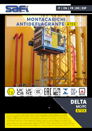 इंडस्ट्रियल होइस्ट Safi DELTA MC/PC ATEX