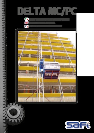 इंडस्ट्रियल होइस्ट Safi DELTA MC/PC 