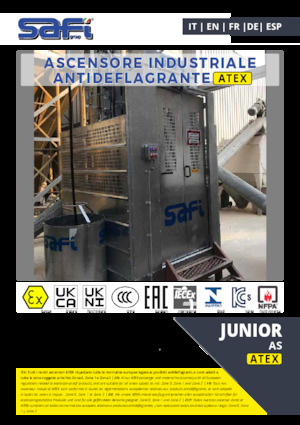 इंडस्ट्रियल होइस्ट Safi JUNIOR AS ATEX