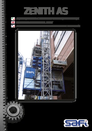 इंडस्ट्रियल होइस्ट Safi ZENITH AS 2500