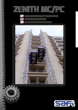 इंडस्ट्रियल होइस्ट Safi ZENITH MC/PC