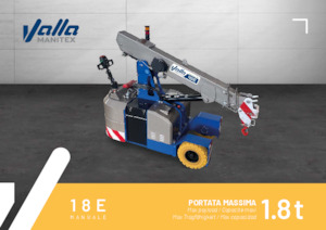 इंडस्ट्रियल मोबाइल क्रेन Valla 18 E