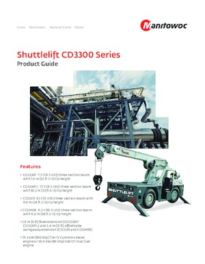 इंडस्ट्रियल मोबाइल क्रेन Shuttlelift 3330 FL
