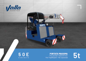 इंडस्ट्रियल मोबाइल क्रेन Valla 50 E