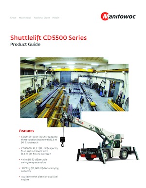 इंडस्ट्रियल मोबाइल क्रेन Shuttlelift 5560 B