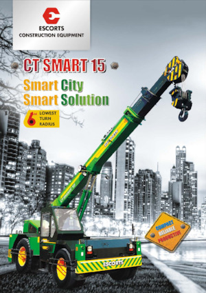 इंडस्ट्रियल मोबाइल क्रेन Escorts CT-Smart 15