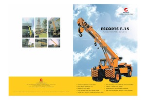 इंडस्ट्रियल मोबाइल क्रेन Escorts F 15