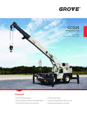 इंडस्ट्रियल मोबाइल क्रेन Grove GCD25