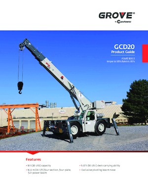 इंडस्ट्रियल मोबाइल क्रेन Grove GCD20