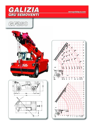 इंडस्ट्रियल मोबाइल क्रेन Galizia GF 250 