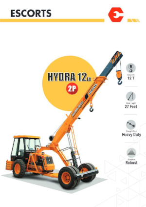 इंडस्ट्रियल मोबाइल क्रेन Escorts Hydra 12 EX