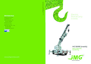 इंडस्ट्रियल मोबाइल क्रेन JMG MC 100RE