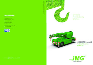 इंडस्ट्रियल मोबाइल क्रेन JMG MC 100RE