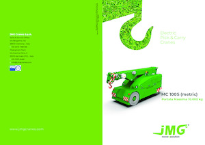 इंडस्ट्रियल मोबाइल क्रेन JMG MC 100S 