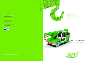 इंडस्ट्रियल मोबाइल क्रेन JMG MC 120 
