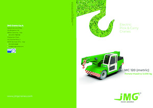 इंडस्ट्रियल मोबाइल क्रेन JMG MC 120 