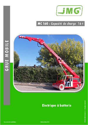 इंडस्ट्रियल मोबाइल क्रेन JMG MC 160