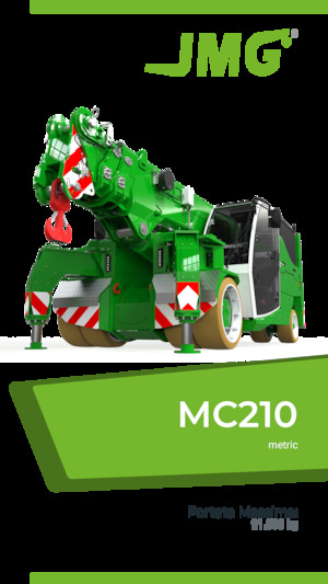इंडस्ट्रियल मोबाइल क्रेन JMG MC 210 