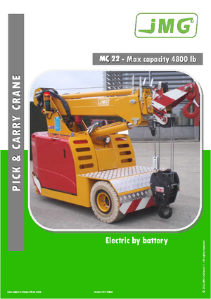 इंडस्ट्रियल मोबाइल क्रेन JMG MC 22