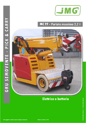 इंडस्ट्रियल मोबाइल क्रेन JMG MC 22