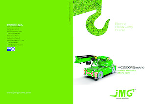 इंडस्ट्रियल मोबाइल क्रेन JMG MC 22500RE