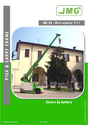 इंडस्ट्रियल मोबाइल क्रेन JMG MC 25