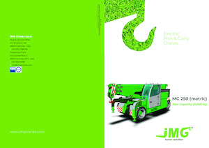 इंडस्ट्रियल मोबाइल क्रेन JMG MC 250 