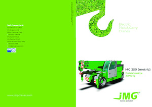 इंडस्ट्रियल मोबाइल क्रेन JMG MC 250 