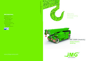 इंडस्ट्रियल मोबाइल क्रेन JMG MC 250S 