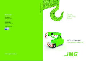 इंडस्ट्रियल मोबाइल क्रेन JMG MC 25S