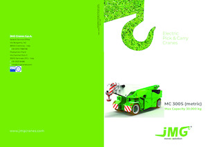 इंडस्ट्रियल मोबाइल क्रेन JMG MC 300S 