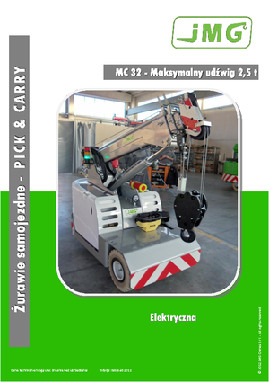 इंडस्ट्रियल मोबाइल क्रेन JMG MC 32